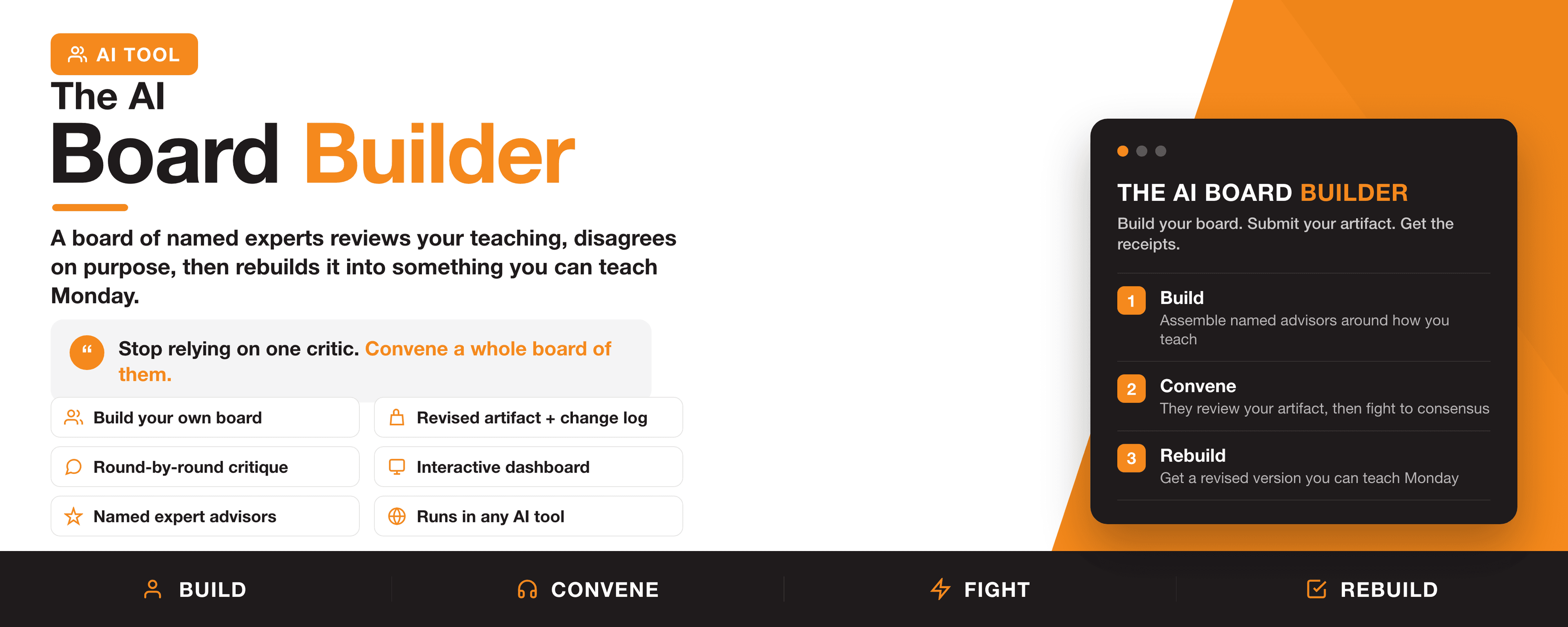 The AI Board Builder cover
