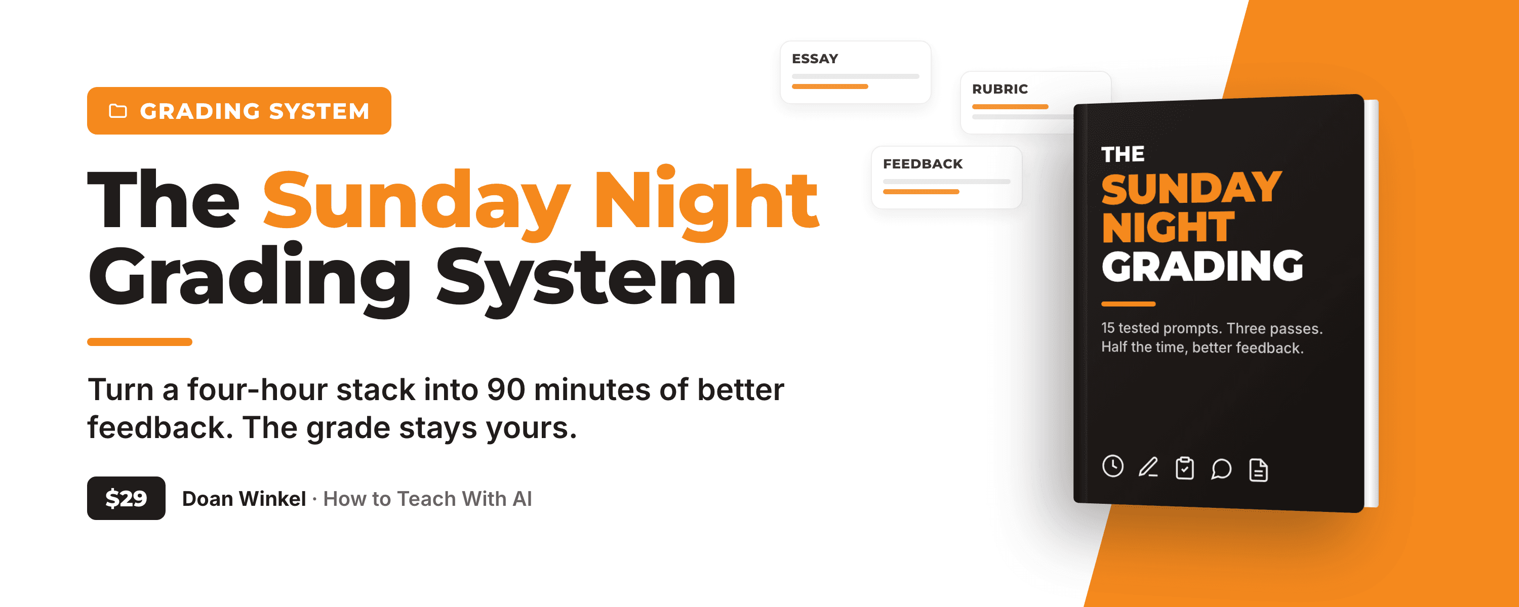 The Sunday Night Grading System cover